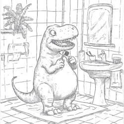 Big Dinosaur Coloring Pages - Printable Coloring page