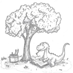 Brontosaurus Pictures To Coloring Page - Printable Coloring page