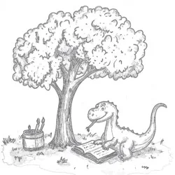 Brontosaurus Pictures To Coloring Page - Printable Coloring page
