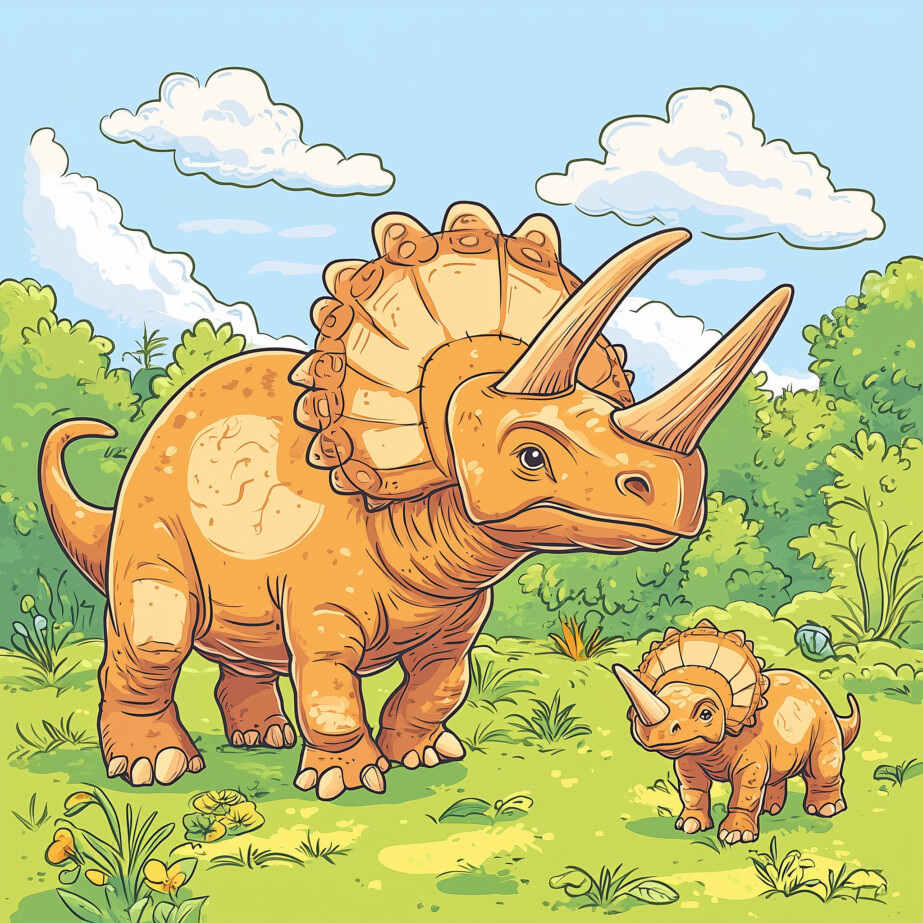 Imágenes Para Colorear De Dinosaurios Para Niños 2