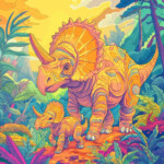 Childrens Dinosaur Pictures To Colour 2 2