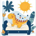 Color By Number Dinosaur Printable 2 2