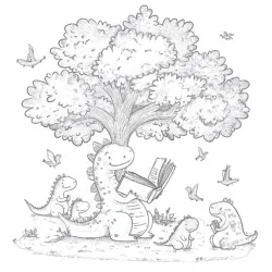 Coloring Pages Printable Dinosaur - Printable Coloring page