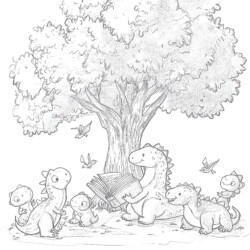 Coloring Pages Printable Dinosaurs - Printable Coloring page