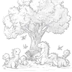 Coloring Pages Printable Dinosaurs - Printable Coloring page
