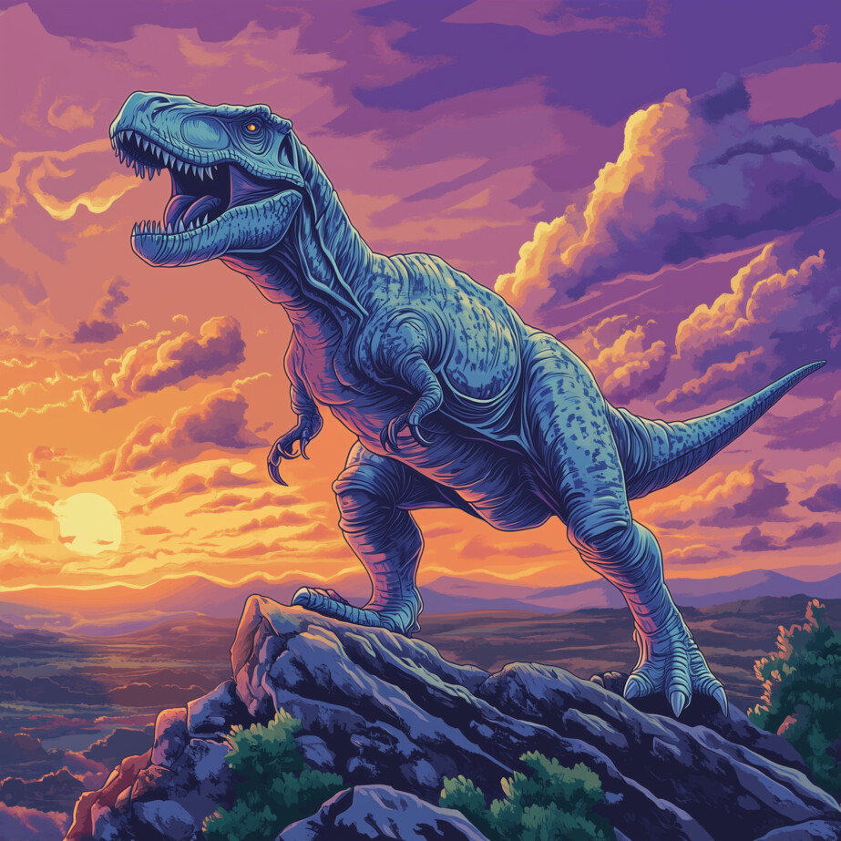 Dinosaur Color Page Free 2