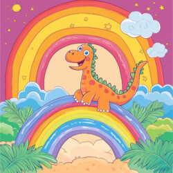 Dinosaur Color Sheets Free - Origin image