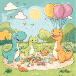 Dinosaur Coloring Image 2 2