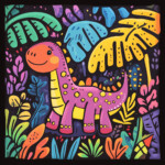 Dinosaur Coloring Print 2 2