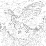 Dinosaur Picture To Print And Colour