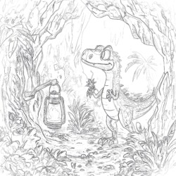 Dinosaur Print Out Pictures - Printable Coloring page