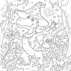 Dinosaur Printable Coloring Page - Printable Coloring page