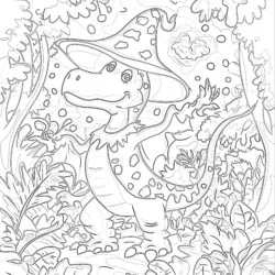 Dinosaur Printable Coloring Page - Printable Coloring page