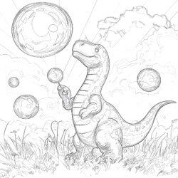 Dinosaur Printable Pages - Printable Coloring page