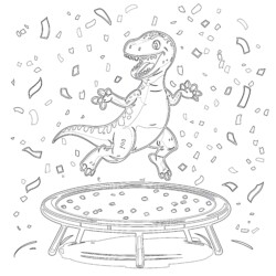 Dinosaur Printing Pages - Printable Coloring page