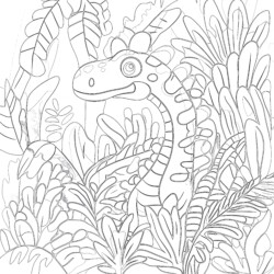 Dinosaur To Colour In - Printable Coloring page