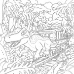 Dinosaur Train Coloring Pages