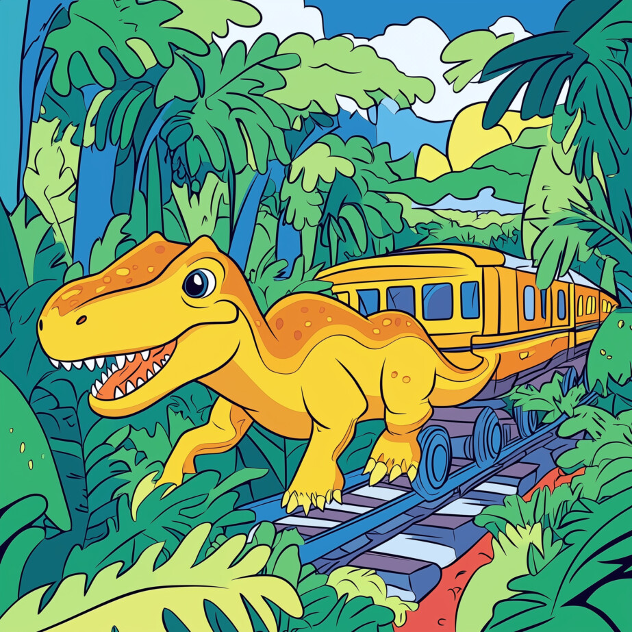 Dinosaur Train Coloring Pages 2