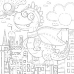 Free Dinosaur Pictures To Color