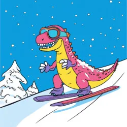 Kostenlose T-Rex Dinosaurier Ausmalblätter - Ursprüngliches Bild