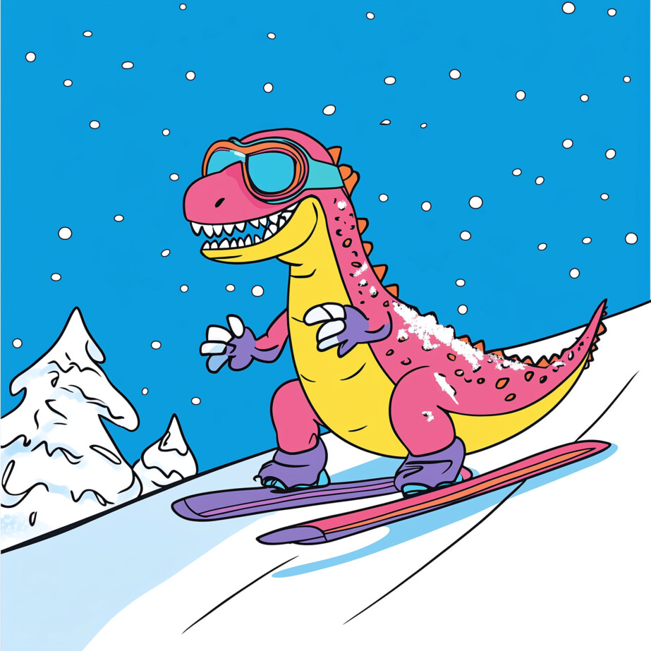 Free T Rex Dinosaur Coloring Pages 2