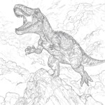 Giganotosaurus Jurassic World Dominion Coloring Page