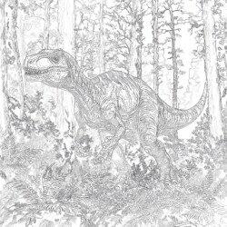 Giganotosaurus Jurassic World Dominion Coloring Pages - Printable Coloring page