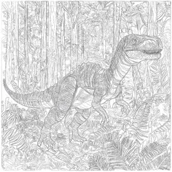 Páginas Para Colorear De Gigantosaurus - Página para colorear