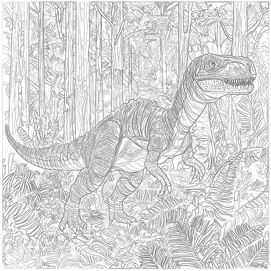 Gigantosaurus Coloring Pages