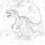 Indoraptor Coloring