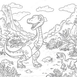 Jurassic World Blue Colouring Pages - Printable Coloring page