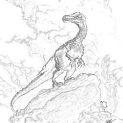 Jurassic World Indoraptor Coloring Pages - Printable Coloring page