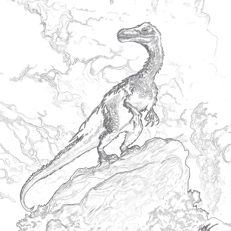 Jurassic World Indoraptor Coloring Pages