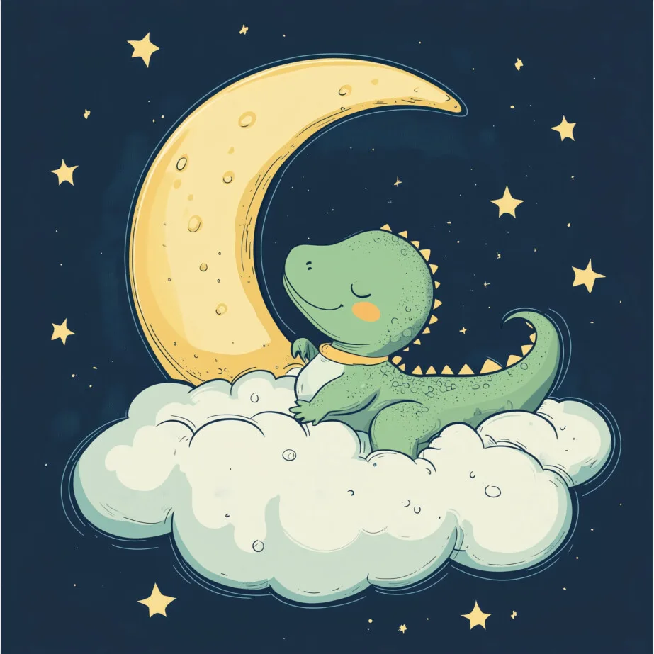 Kawaii Dinosaurus Kleurplaten 2