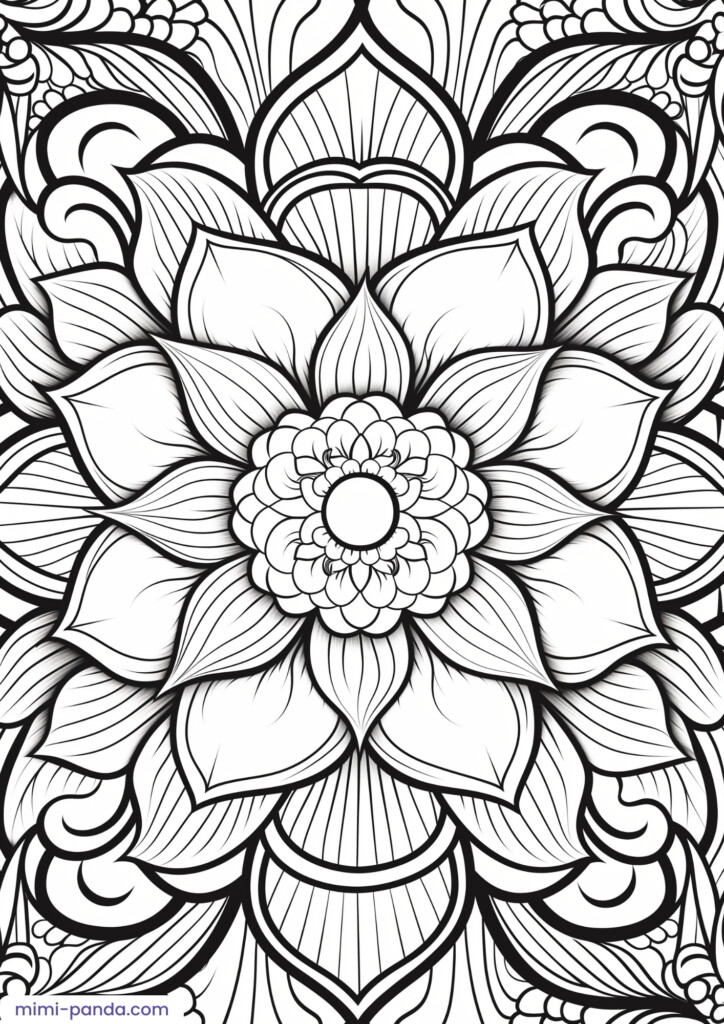 Mandalas Coloring Book 3