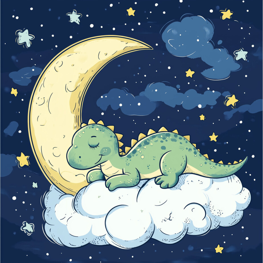 Preschool Cute Dinosaur Coloring Pages 2