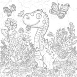 Printable Colouring Pages Dinosaurs