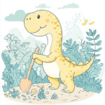 Printable Colouring Pictures Of Dinosaurs 2 2