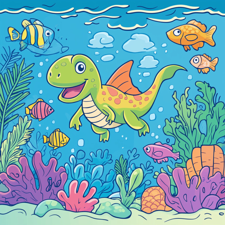 Printable Preschool Dinosaur Coloring - Printable Preschool Dinosaur Coloring Pages 2 768x768 