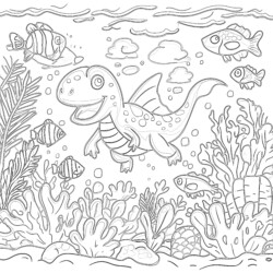 Printable Preschool Dinosaur Coloring Pages - Printable Coloring page