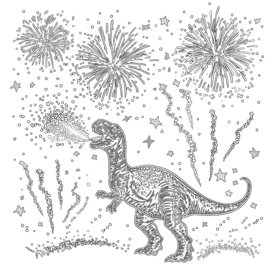 Druckbare T-Rex-Bilder