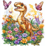 Raptor Dinosaur Coloring Page - Origin image