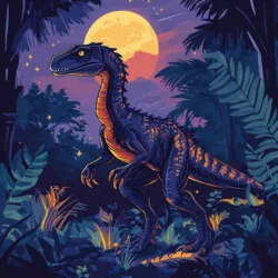Realistische T-Rex Ausmalbild - Ursprüngliches Bild