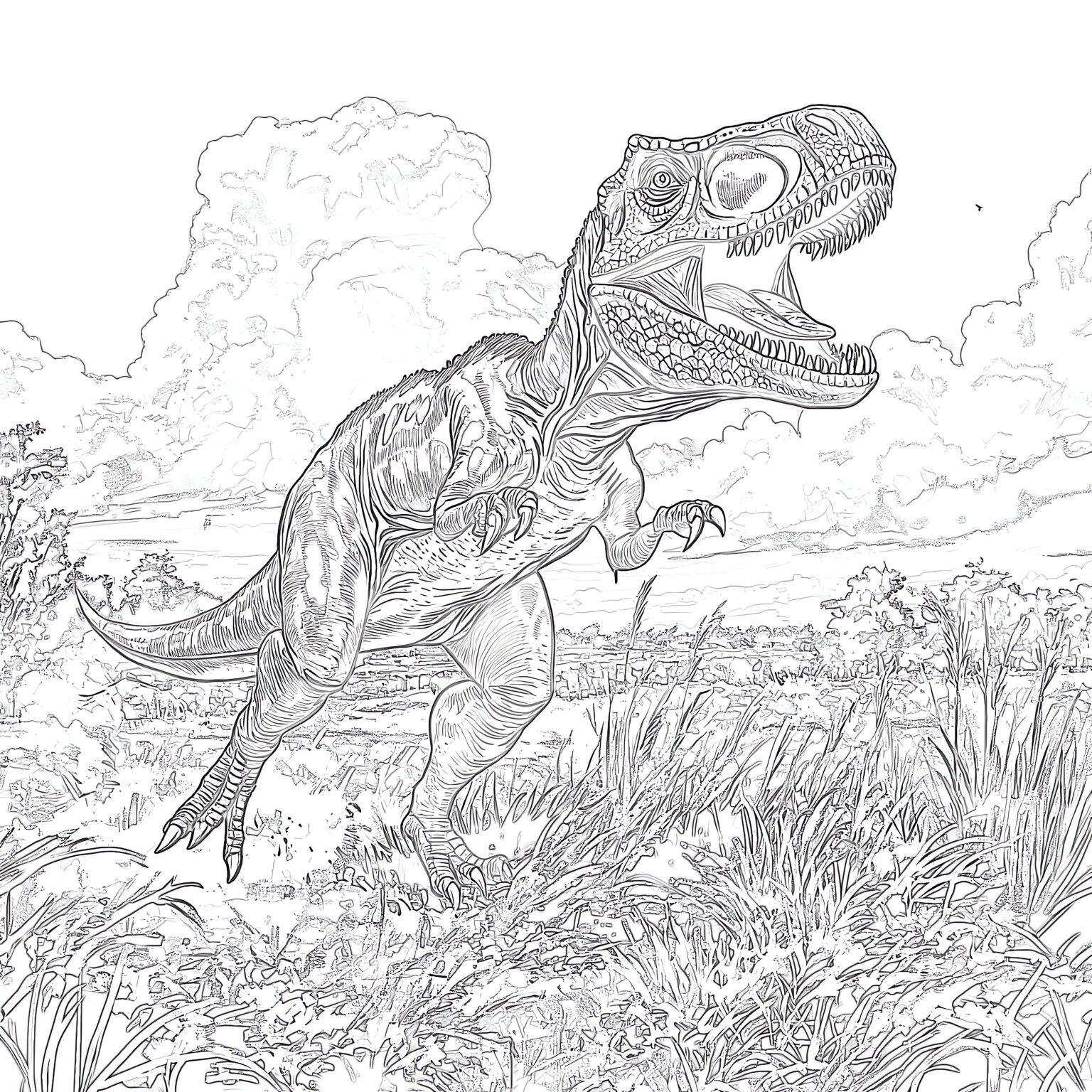 Realistic Dinosaur Coloring Pages Coloring Pages Mimi Panda