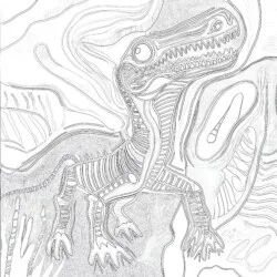 Skelett Dinosaurier Ausmalbilder - Druckbare Ausmalbilder