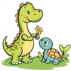 T Rex Ausmalen - Ursprüngliches Bild