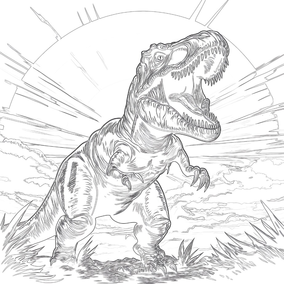 T Rex Pictures To Print