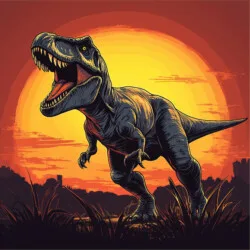 Páginas Para Colorear De Dinosaurios T Rex Imprimibles - Imagen de origen