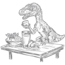 Velociraptor Pictures To Color - Printable Coloring page