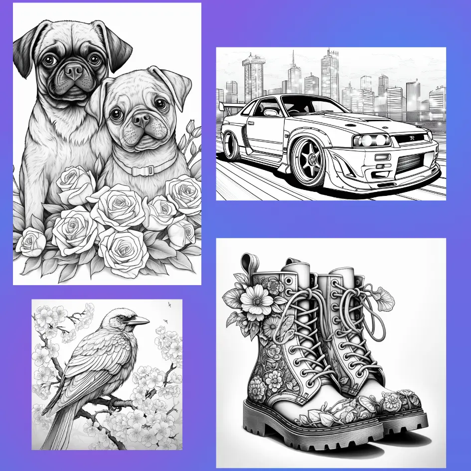 Mimi Panda Unveils Free Catalog of AI-Generated Coloring Pages Created by Users!